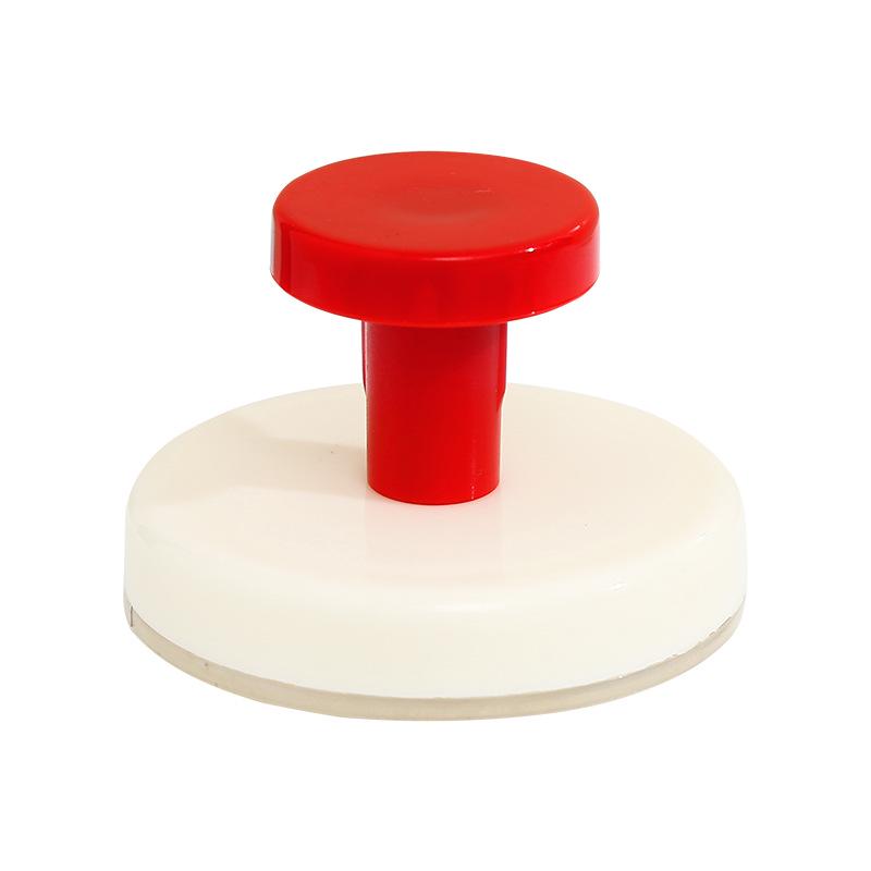 Strong Adhesive No-Drill Suction Cup Hook for Towel and Clothes Storage Behind Doors
