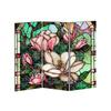 3 Panel Divider Mini Folding Screen Decorative Desktop Folding Screen Acrylic Suncatchers Ornament for Office Home Decors