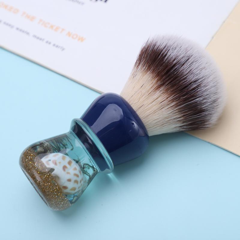 YAQI Atlantis 24mm Pennello da Barba da Uomo con Setole Sintetiche