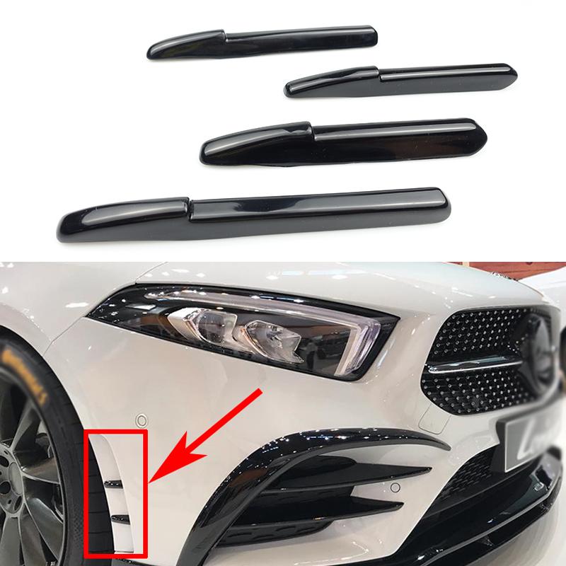 Fascia Paraurti Anteriore Presa d'Aria Finitura Parafango Laterale Per Mercedes Benz Classe A W177 A160 A180 A200 A220 A250 A35 AMG 2019 2020 2021 2022 2023