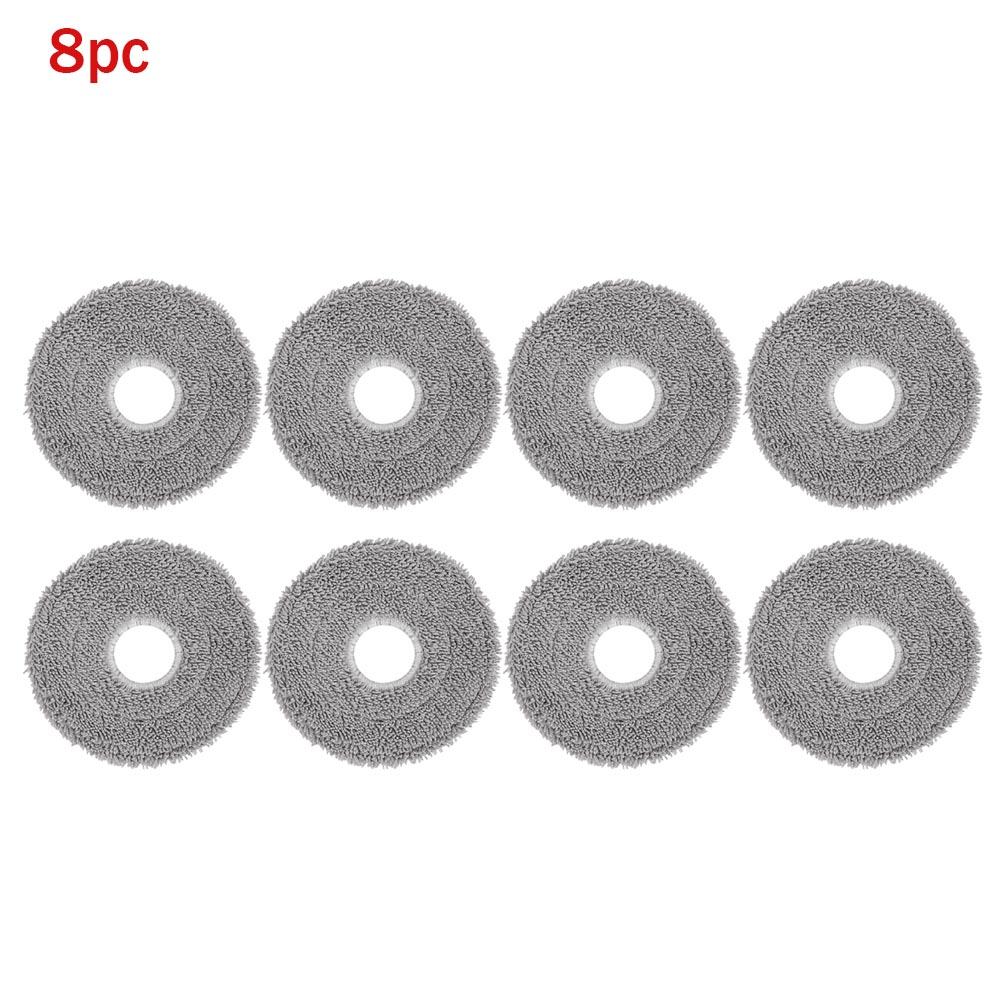 Hepa Filter Main Side Brush Spare Parts For Midea V12 Pro Sweeping Robot Vacuum Cleaner Dust Bag Mop Pad Home Accessories