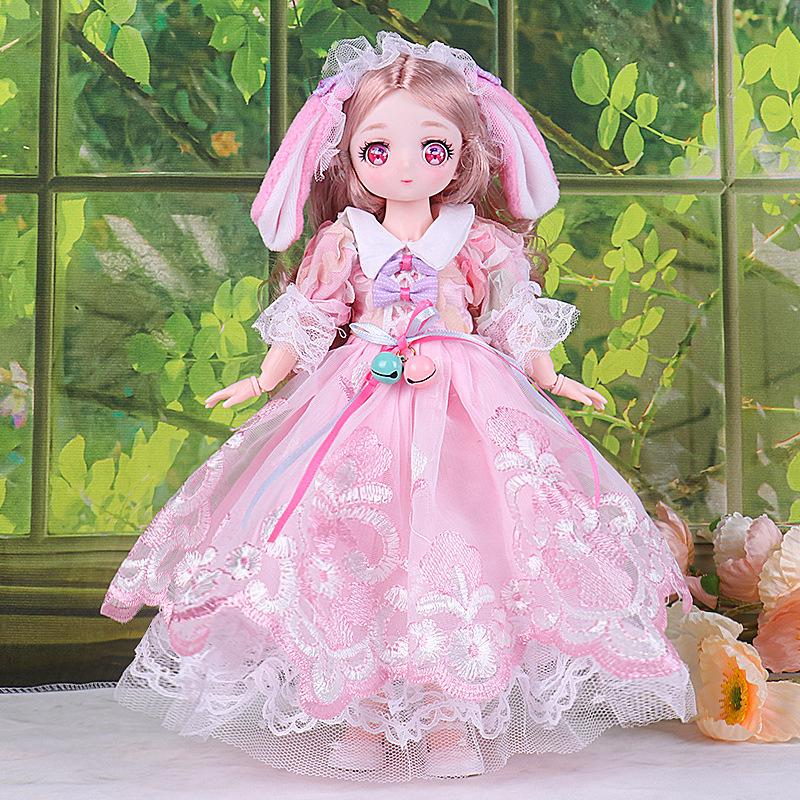 Comic Face Doll Doll Girl Birthday Present