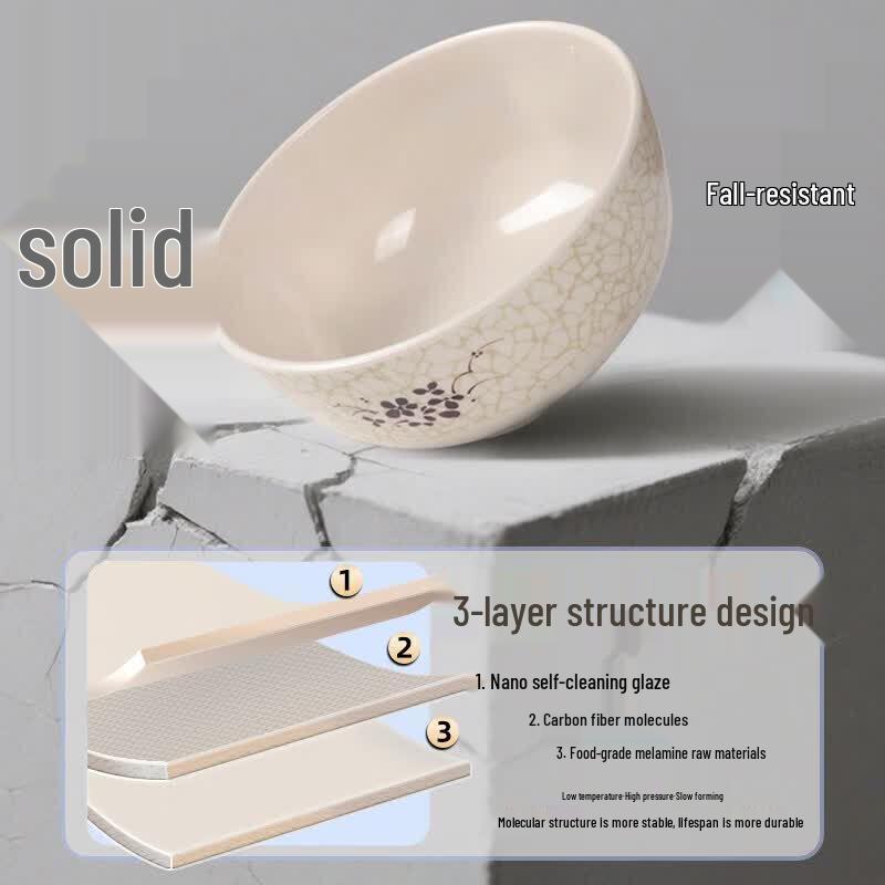 Melamine Rice & Soup Bowls