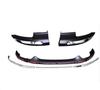 Front Spoiler Lip+Rear Bumper Side Splitter Cover For Mazda CX-5 CX5 2017-2018 Car Lower Guard Plate Surround Canards Protector