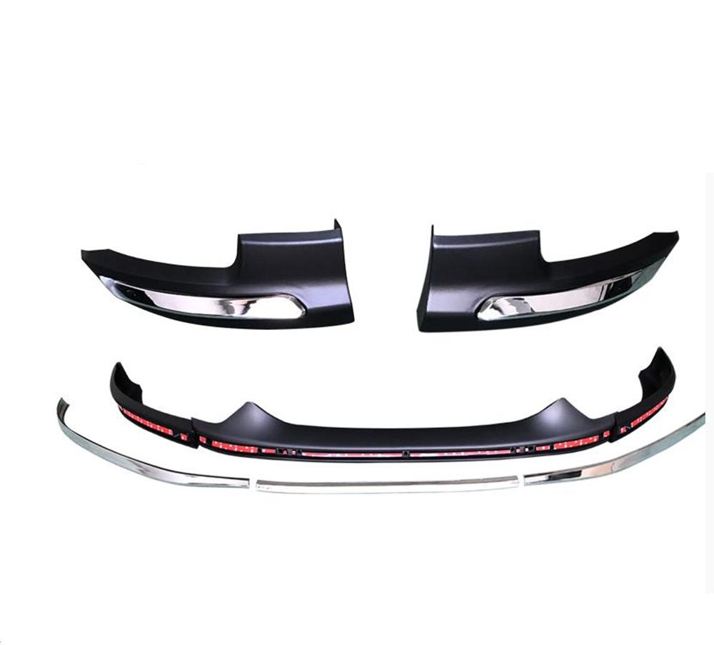 Front Spoiler Lip+Rear Bumper Side Splitter Cover For Mazda CX-5 CX5 2017-2018 Car Lower Guard Plate Surround Canards Protector
