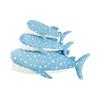 Livheart Premium Sleepy Animals Kamu Kamuzu Whale Shark Body Big Size 100cm in Fluffy and Jinbei-san Pillow, (Approx. Length), Soft, 78108-62