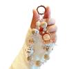 Beaded Phone Bracelet Strap,Phone Beaded Wrist Strap Phone Bracelet Lanyard for Women Phone Keychains Charm