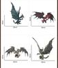 Kids Dinosaur Monster Model Figure Toys 3D Flying Dragon with Wings for Boys Gift Desktop Ornaments