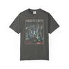 Night City Retro Cyberpunk Graphic Tee | Vintage Futuristic Cityscape T-Shirt