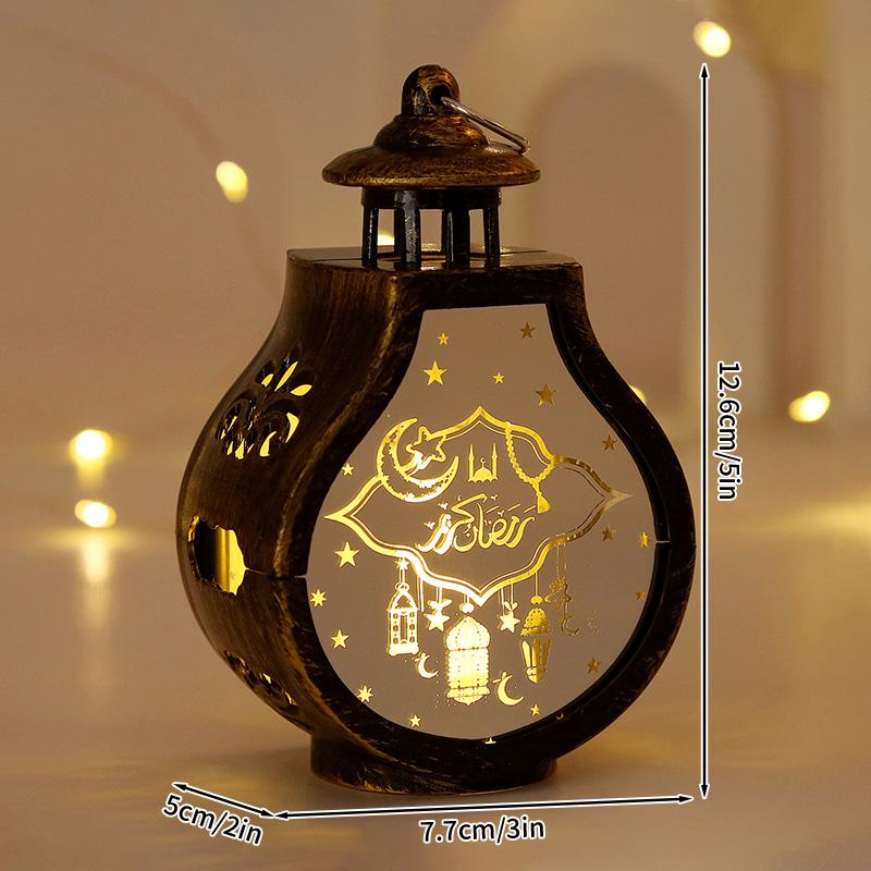Ramadan Decoration Night Light Eid Muslim Night Lamp Home Decor Ramadan Karim Lantern Party Supplies Guest Gifts