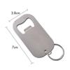 Stainless Steel Flat Speed Bottle Cap Opener Remover Bar Blade Home Hotel Professional Beer Bottle Opener Key Chains
