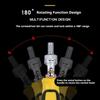 13-in-1 Ratchet Repair Screwdriver Set Flat Phillips Plum Blade Screwdriver Chrome Vanadium Steel
