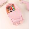 Large-Capacity Cute Cartoon Animal Pencil Case - Durable Oxford Fabric, Perfect for Students & Everyday Office Supplies