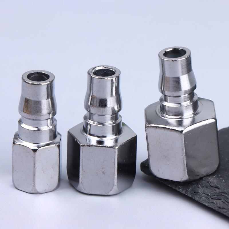 Raccordo Pneumatico Tipo C Connettore Rapido per Tubo Accoppiatore ad Alta Pressione Spina Presa Pf20 Pf30 Pf40 Giunti Compressore d'Aria