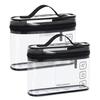 New Clear Toiletry Bag PVC Large Capacity Cosmetic Organizer Thickened Waterproof Travel Storage Bag