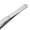 uxcell Stainless Steel Tweezers with Curved Serrations, Daily Garden Tool, 250mm Long