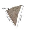 Retro Knitted Triangle Headband Handmade Crochet Hollow Floral Bandana French Sweet Hair Scarf Kerchief Korean Photo Headscarf
