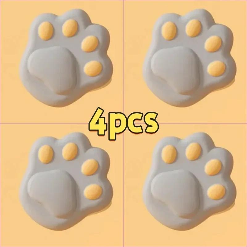 4pcs Right Angle Table Bumper Protector Pointed Angle Table Anti-Knock Wrap Edge Protection Cat's Paw