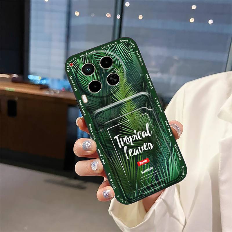 Miękkie etui przeciwpyłowe Etui na telefon Dla Tecno Camon30/4G/5G/CL6/CL7 Odporne na wstrząsy Śliczne Wodoodporne Tylne etui Kieszeń na karty Graffiti