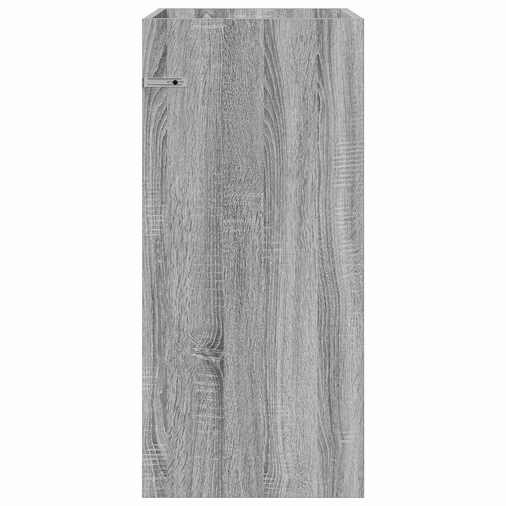 Bathroom Vanity Unit Gray Sonoma 56 x 37.5 x 81 cm Particleboard