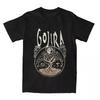 Summer Fashion Men and Women Gojiras Rock Metal Band Print T-shirt Pure Cotton Loose Casual Old-fashioned Retro 2DT-shirt