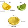 Creative Banana Shaped Storage Tray Ceramic Dessert Plate Tableware Storage Container  Snack