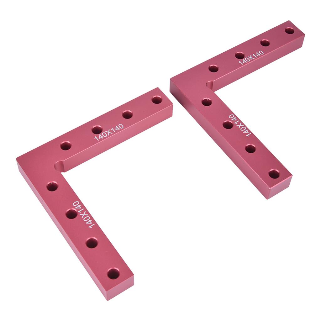 Woodworking Right Angle Fixing Clip L Shape 90 Degrees Ruler Carpenter s Tool(140x140mm)