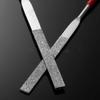 Hand Tool Needle File File 0.12*5.51" Red Metal Stone Grinding Flat New