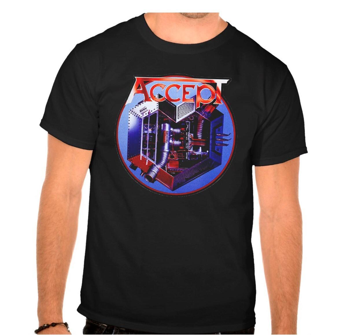 ACCEPT Rock Band Rock Music legends BLACK T-shirt 899 M