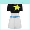 Costume de Cosplay Digimon Beatbreak Sakuya Rena Pour Femmes En Tissu Polyester Pour Fête d'Halloween