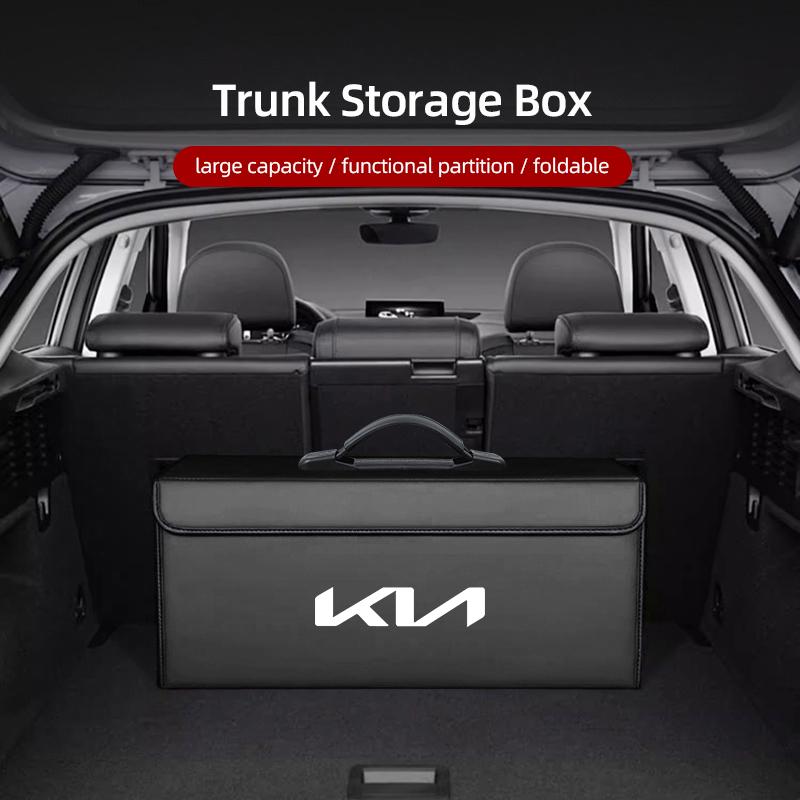 Car Trunk Storage Box Miscellaneous Storage Toolbox Valve For KIA K5 K9 Sorento Ceed Sportage Carnival Stinger Niro Cadenza Soul