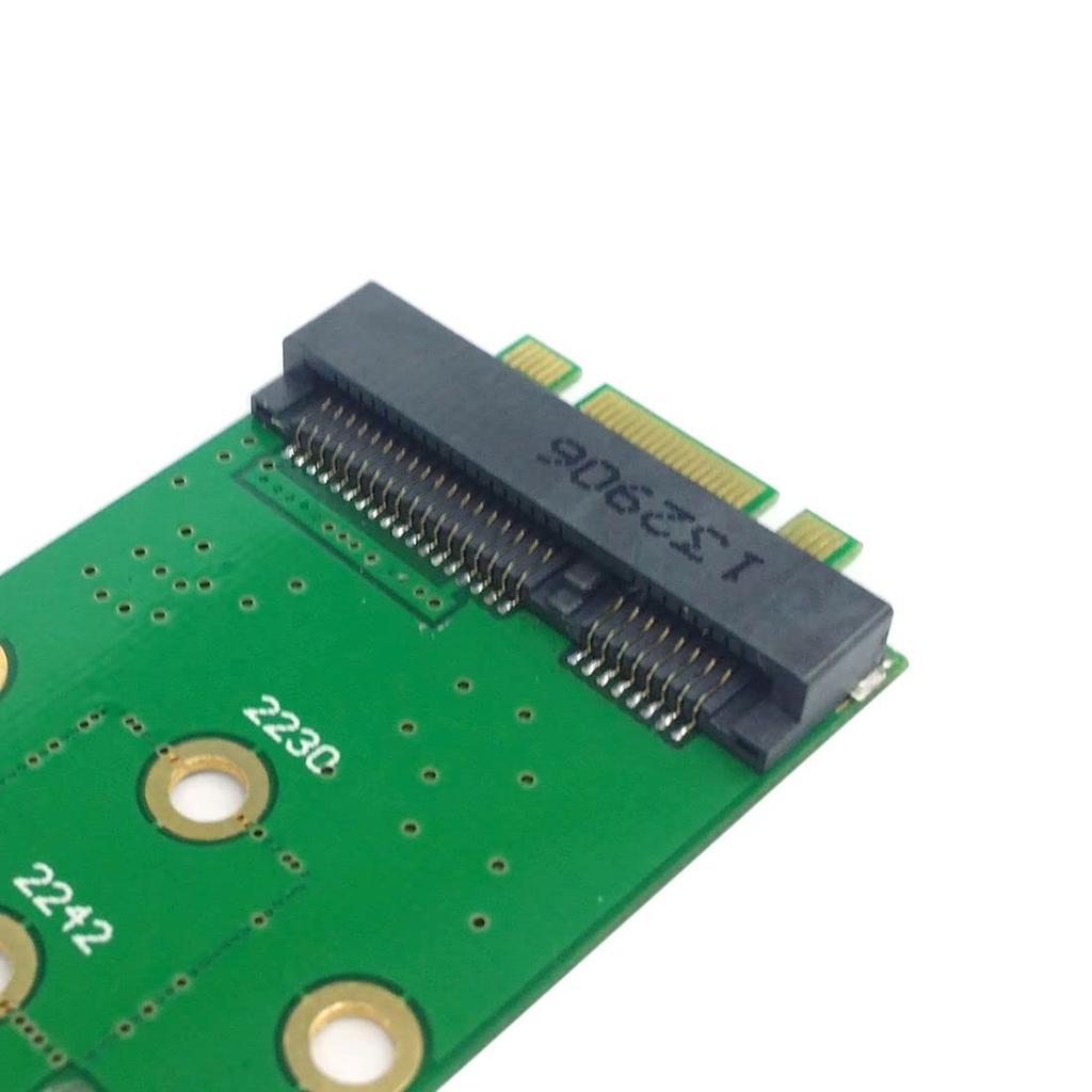 NGFF Key to 50mm Mini mSATA SSD Hard Disk PCBA M.2 B/M PCI-E 18+8