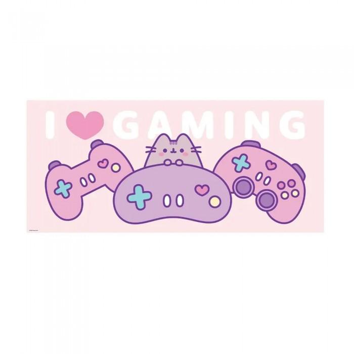 Pusheen I Love Gaming Desk Mat