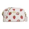 Jamie 19 Logo Leather Camera Bag Women Shoulder Bag White CBA80-IMCAH