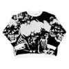 Unisex Hip Hop Streetwear Knitted Sweater Men Gothic Portrait Print Pullover Autumn Harajuku Sweater Women Oversized Sweater