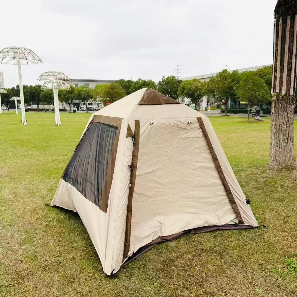 Quick-Open Inflatable Tent: Portable, Automatic for Outdoor Camping & Kids' Picnics