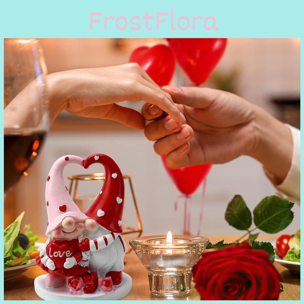 Resin Handmade Lovely Gnome Decoration For Romantic Gifts And Celebrations Memorable