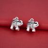 Sterling Silver 999 Pure Elephant Pendant Charm for Necklace/Bracelet - Handmade Jewelry Accessory