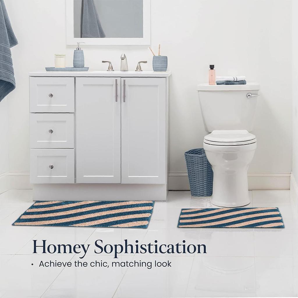 Super Soft Microfiber 2800 GSM Bathroom Mat – Anti Skid, Quick Dry, Water Absorbent, Machine Washable – Floor Mat for Bedroom,