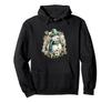 Green Christmas Snowman Design Hoodie
