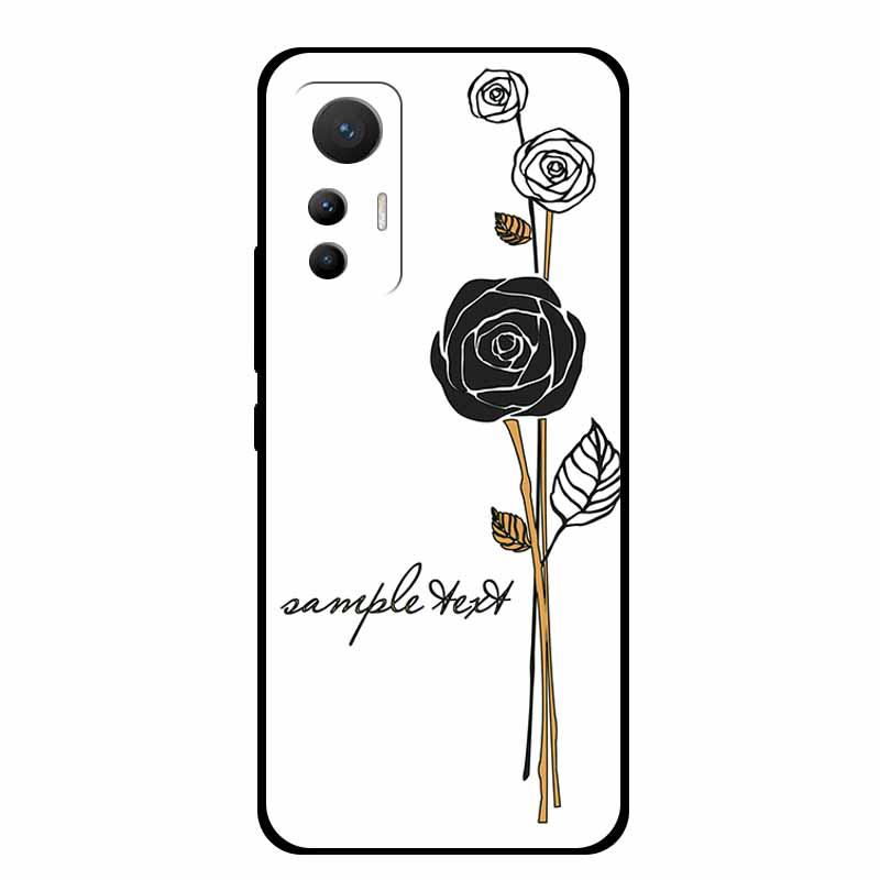 

3D Emboss Case For Xiaomi 12 Lite Phone Case Relief Flowers Silicone Soft Back Cover For Xiaomi 12 Lite Case 12Lite Coque Funda Xiaomi 12 Lite