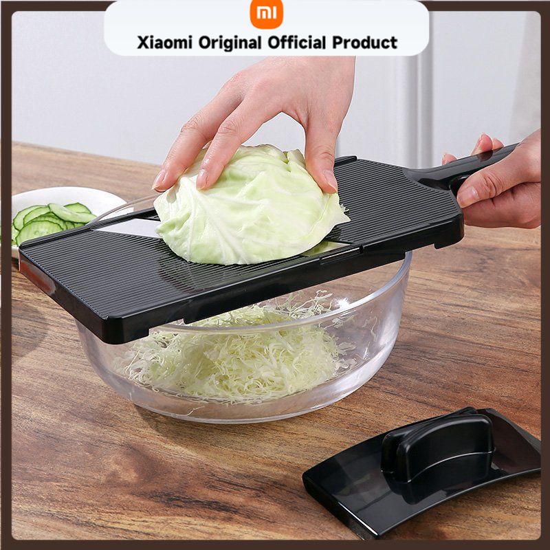 Xiaomi Manual Vegetable Cutter Stainless Steel Blade Cabbage Shredder Fruit Vegetable Slicer Potato Cucumber Carrot Kitchen Gadgets