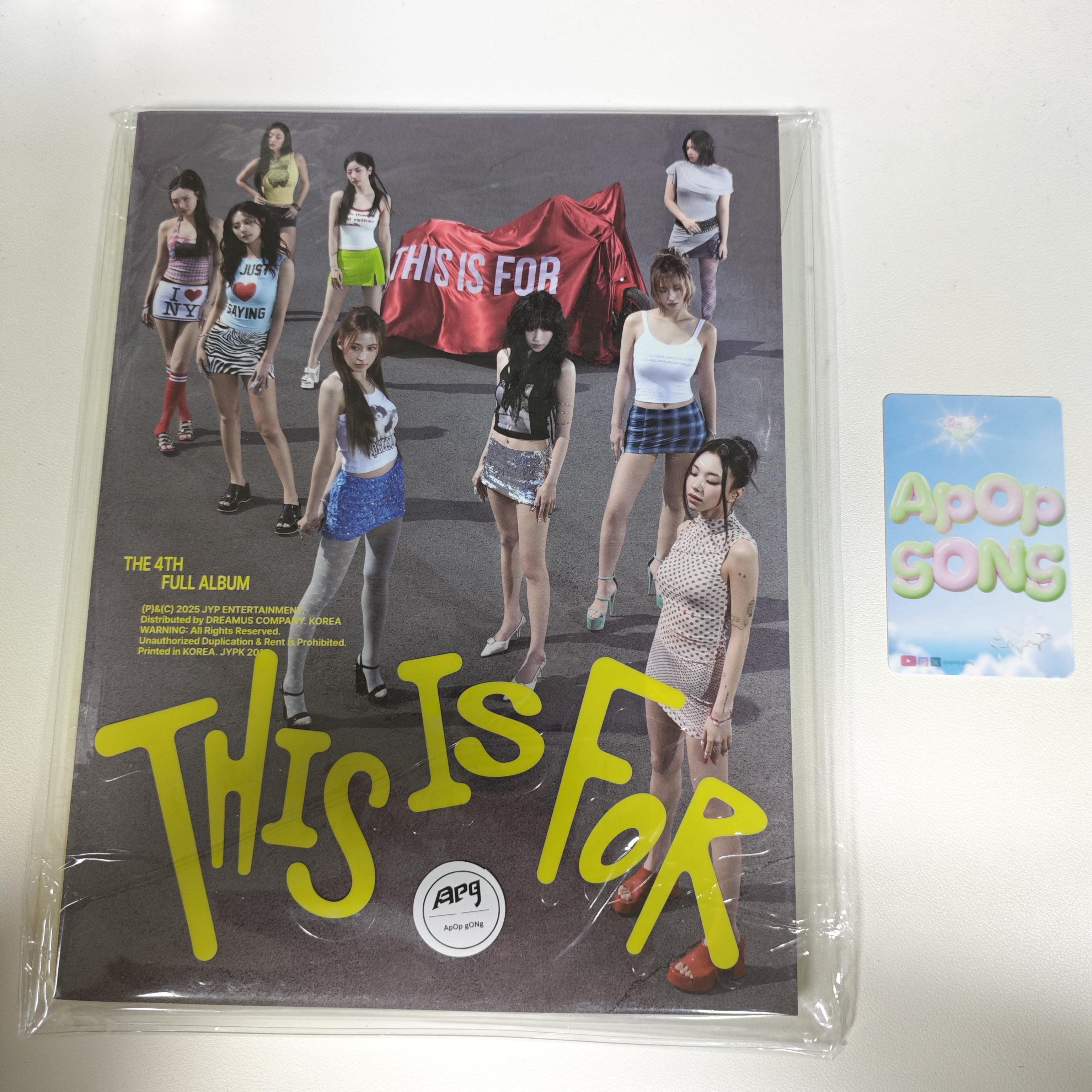 

TWICE - [ЭТО ДЛЯ] 4-го альбома IS