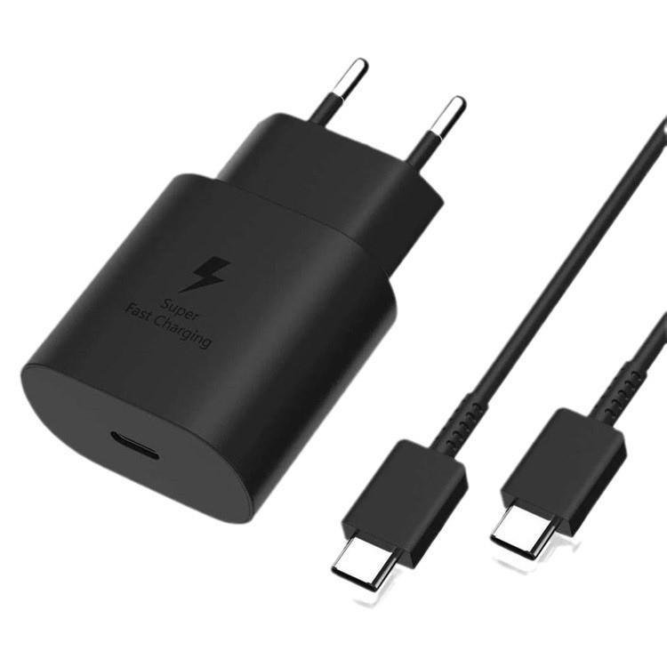 45w Fast Charging Charger Type ,c Interface Mobile Phone Charging Head European Standard 5A Charger Set