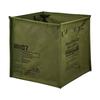 Outdoor Storage Box with Handle Portable Lawn & Leaf Waste Bag Large Capacity Folding Camping Bucket for BBQ Picnic Hiking