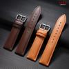 Genuine Leather Watchband Calfskin Replace Wristwatch Straps 12/14/16/18/20/22/24mm Watch Accessories Men Women Soft Watch Band