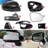 Side Mirror Turn Light Lens Frame Lower Cap For Toyota RAV4 -