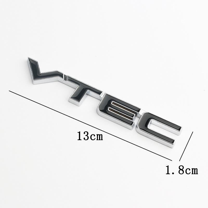 Honda Civic Accord Odyssey CRV Spirior VTEC Side and Rear Tail Label Sticker for Car Modification.
