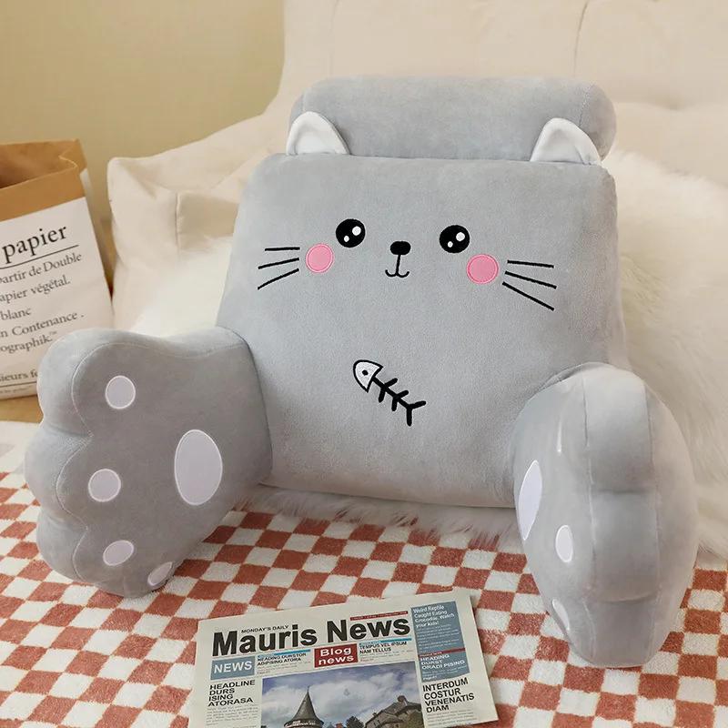 Cute Cartoon Multifunctional Bedhead Cushion, Tatami Mattress, Soft Bag Cushion, Sofa Cushion, Huge Backrest Cushion