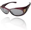 Bokenoh Polarized Sunglasses Women's Over-the-Eye [Sabae Planning/Elegant Model/UV Protection] CF-SC20W-GR15